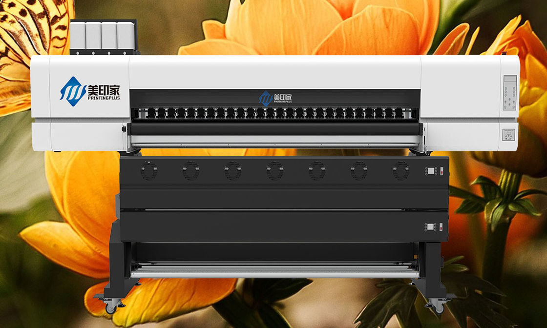 L3350 X W1260 X H1650Mm ডাই সাব্লিমেশন প্রিন্টার ইউএসবি 3 0 সংযোগ 6 মিমি সামঞ্জস্যযোগ্য
